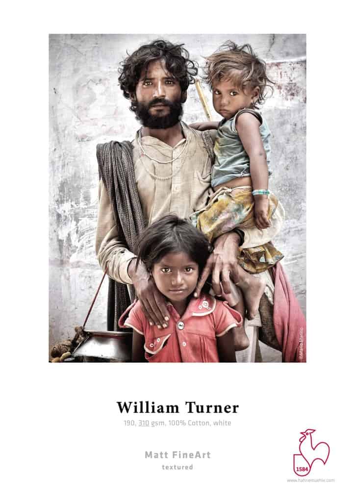 Amostra oficial Hahnemühle William Turner