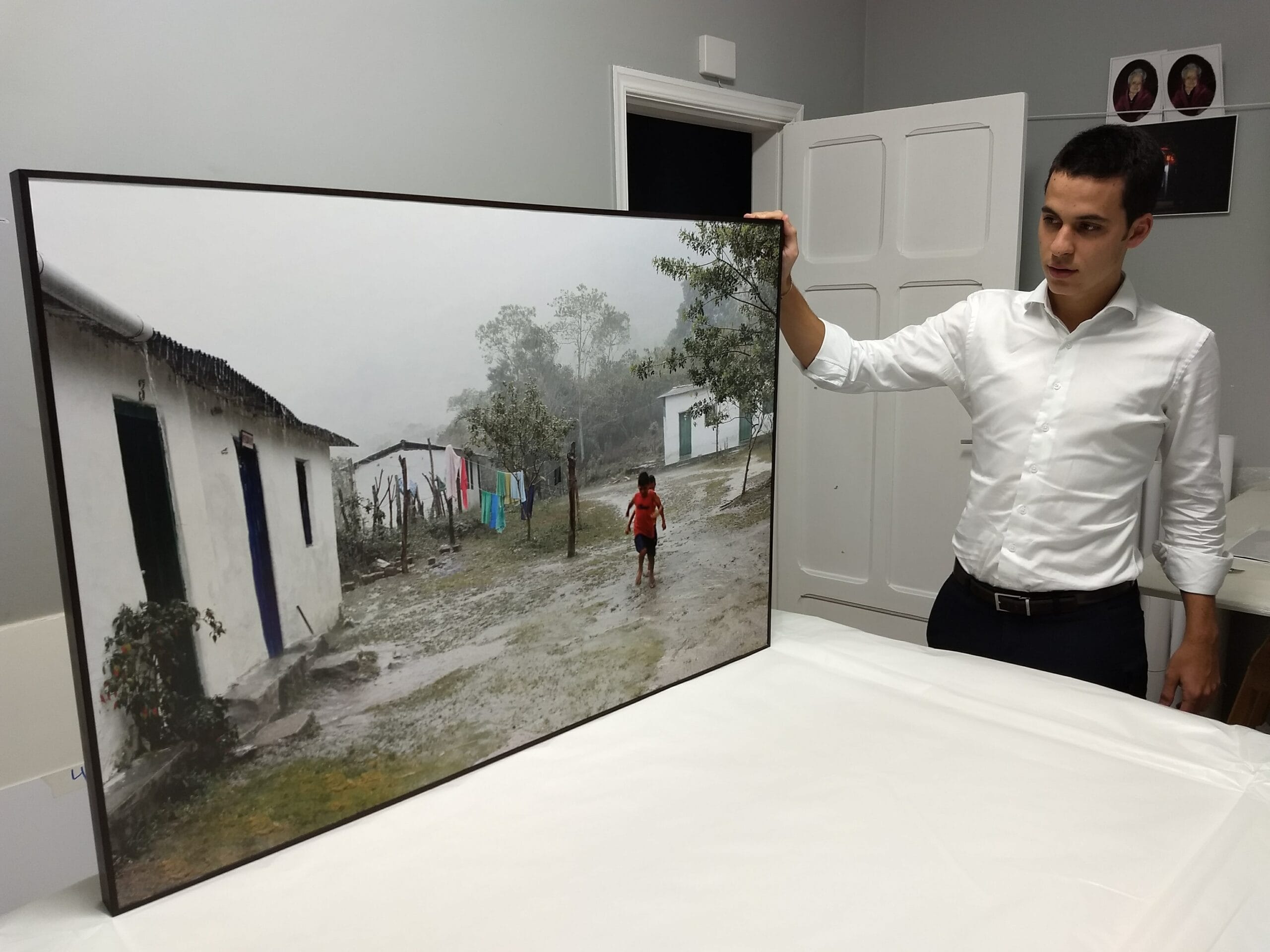 Quadro para decoração com foto pessoal de Guilherme Preti