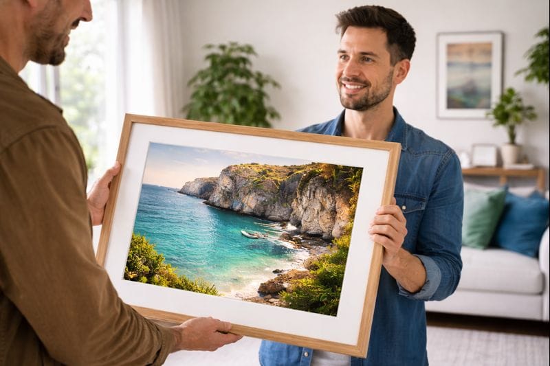 Quadro personalizado pronto para pendurar