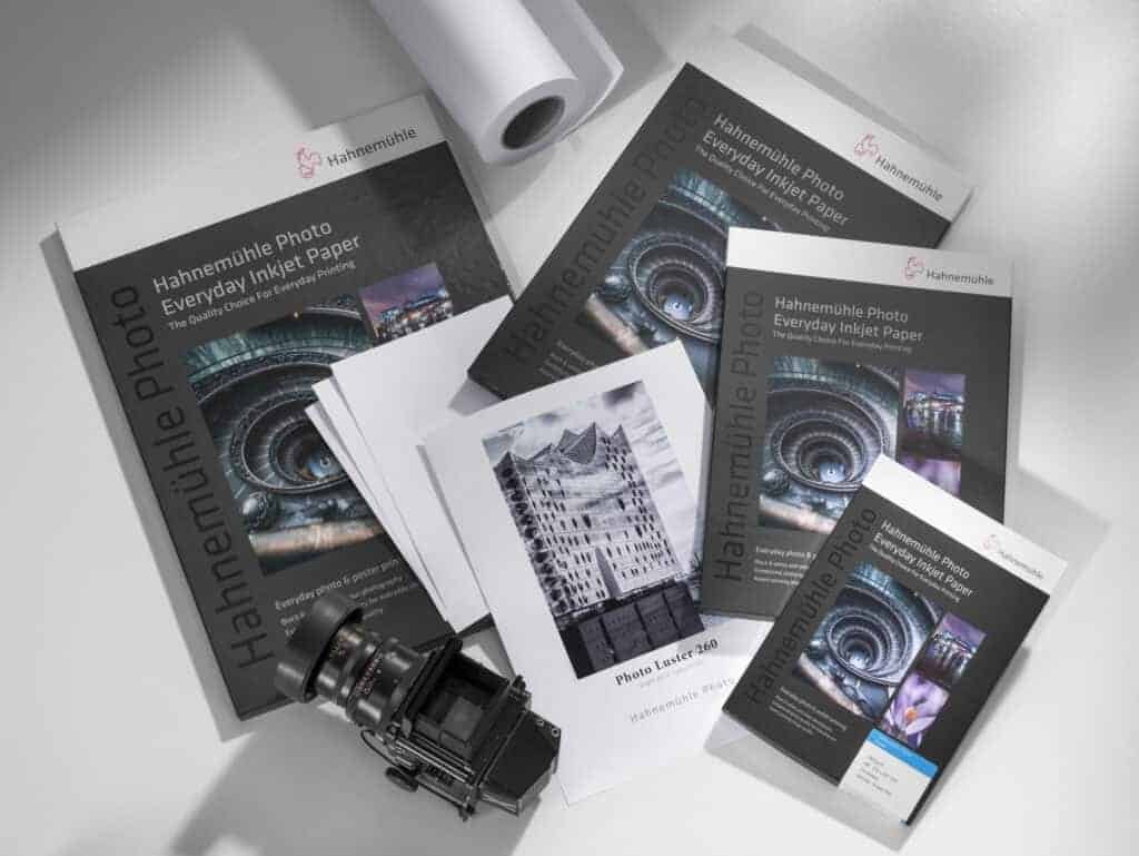 Linha de Papeis Fotográficos Hahnemühle